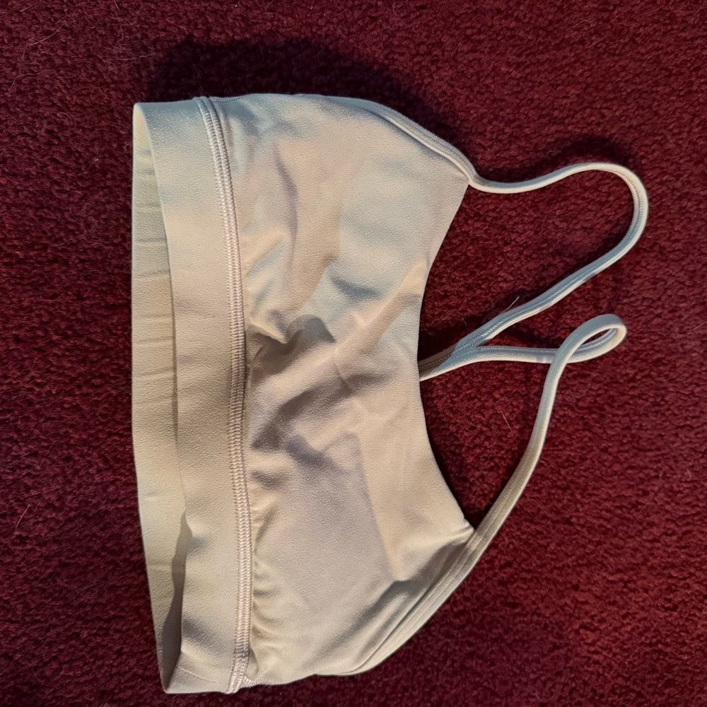 Flow Y nulu lululemon tan bra size 4 - Picture 2 of 3